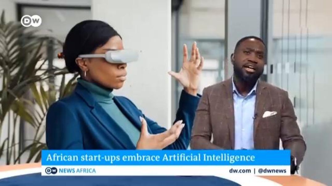 ⁣African start-ups embrace Artificial Intelligence _ DW News