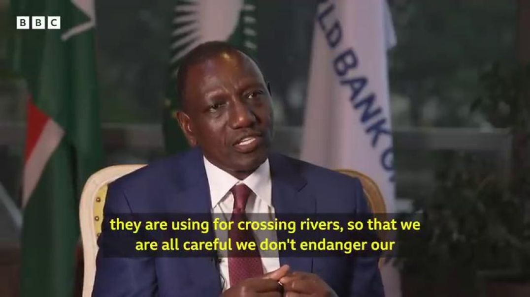 ⁣Kenya's President Ruto defends government flood response - BBC Africa