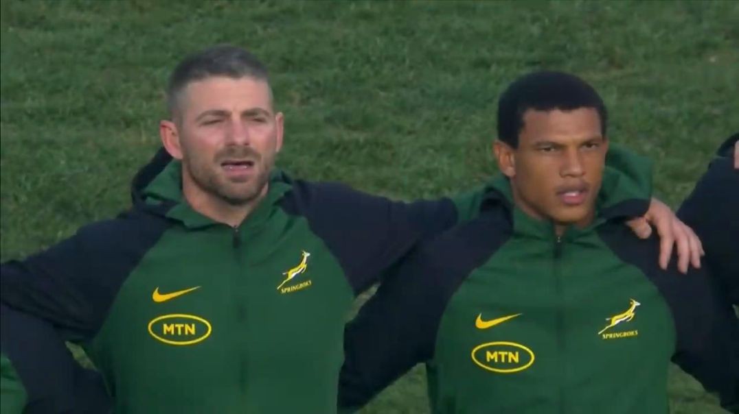 WOW! 🤩 An INCREDIBLE rendition of the South African national anthem